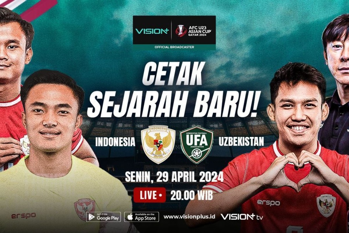 MERAPAT! Inilah Titik Lokasi di JAKARTA Nobar Semifinal Piala Asia U23 2024 Antara Timnas Indonesia U23 vs Uzbekistan
