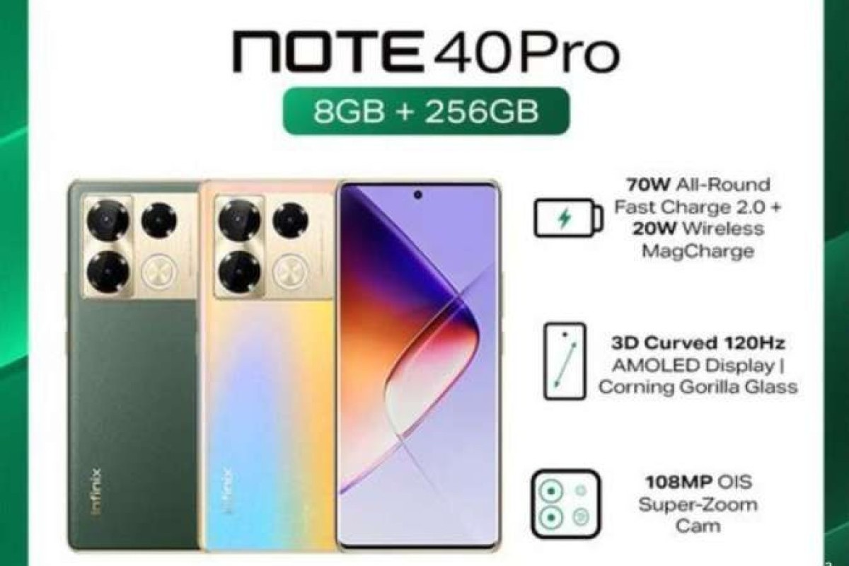 Infinix Note 40 Pro 5G dan Note 40 Pro Plus 5G Resmi Serang Pasaran Indonesia, Ini Bocoran Spesifikasi dan Harganya