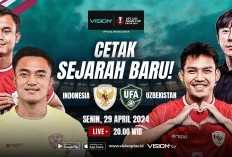 LINK Nonton Indonesia VS Uzbekistan di Semifinal Piala Asia U-23 2024 di Vision+, Lengkap Dengan Prediksi Permainan, Klik di Sini!