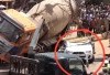 Video Amatir Detik-detik Mobil Okiot Raphael Diangkat, Dimana Jasadnya? Kecelakaan Mobil Putih Penyok Tertimpa Truk Molen Viral Tiktok