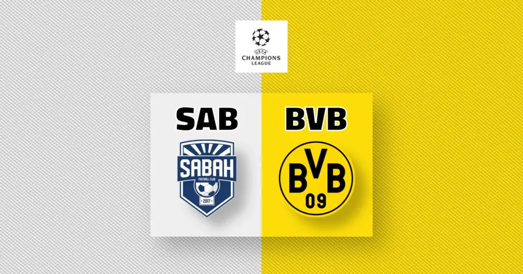 Prediksi Skor Sabah FK vs Dortmund 20 Oktober 2026